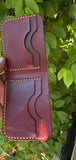 Mahogany Hand Crafted Bifold Men's Wallet