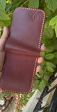 Mahogany Hand Crafted Bifold Men's Wallet